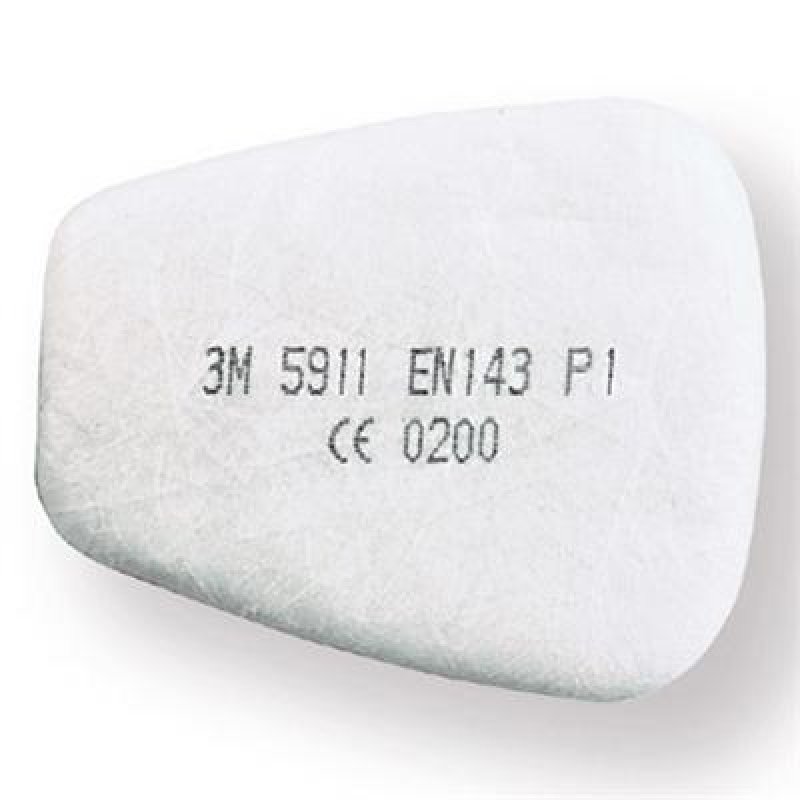 3M Yarım / Tam Yüz Maske Toz Filtresi 3M 5911