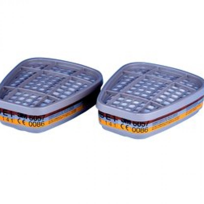 3M Yarım / Tam Yüz Maske Gaz Filitresi 3M 6057
