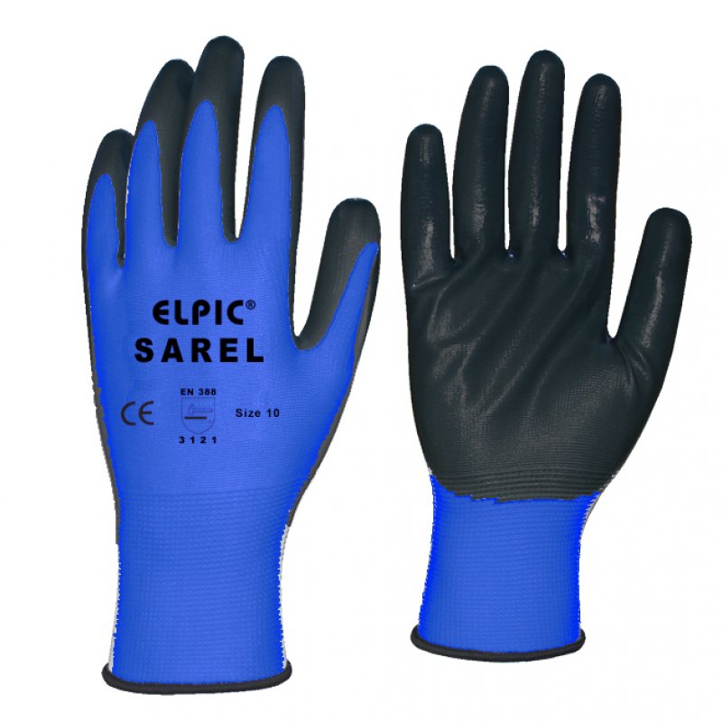 Elpic® Sarel Blue Nitril İş Eldiveni