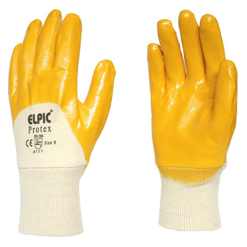 Elpic® Protex Sarı Yarım Nitril Kaplı